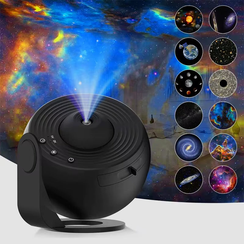 Galaxy Projector Night Light Star Projector Light Projector for Bedroom 13 Film Discs Planetarium Projector for Kids